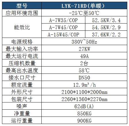 超低溫空氣源熱泵熱水器